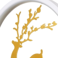 Бра 2510/1 LED 12Вт 3000К бело-золотой 40х12 см Бра 2510/1 LED 12Вт 3000К бело-золотой 40х12 см