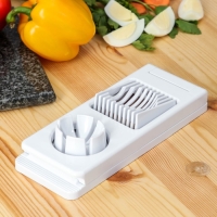 Яйцерезка Magistro Vegan pro, 2 режима, 21×8,5×5 см, цвет белый Яйцерезка Magistro Vegan pro, 2 режима, 21×8,5×5 см, цвет белый