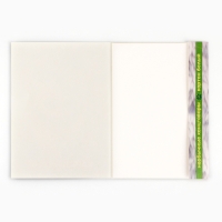 Картон белый мелованный односторонний А4, 8 листов 230г/м&sup2; в папке