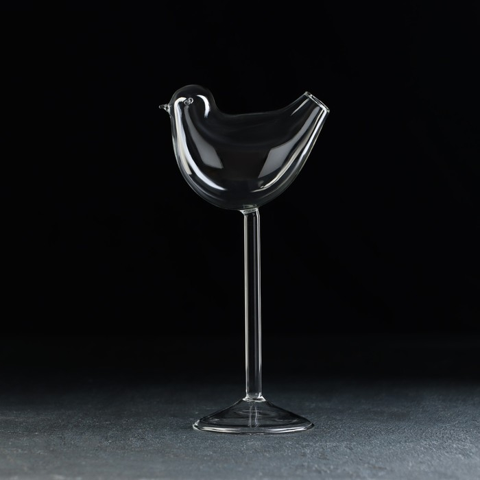 Бокал для коктейля стеклянный Magistro &laquo;Синичка&raquo;, 100 мл, 7&times;20 см