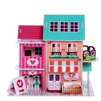 3D Конструктор из пенокартона &laquo;Торговый центр&raquo;, 22 детали