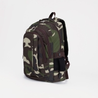 Рюкзак туристический, 24 л, отдел на молнии, 2 наружных кармана, &laquo;ЗФТС&raquo;, цвет камуфляж