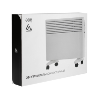 Обогреватель конвекторный Luazon LКO-03, напольный, 1500 Вт, 30 м&sup2;, 2 режима, белый