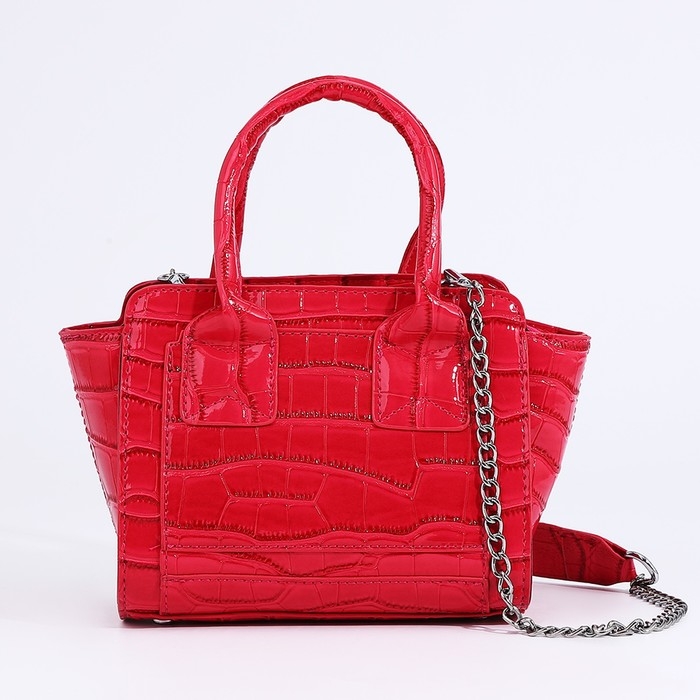 Сумка женская тоут на молнии, цвет розовый Сумка женская тоут на молнии, цвет розовый