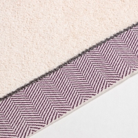 Полотенце махровое Love Life &laquo;Бриз&raquo; 70х120 см, гранатовый, 100% хл, 500 гр/м2