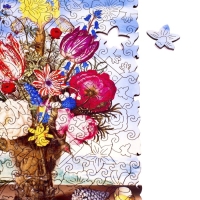 Пазл фигурный &laquo;Букет&raquo; М