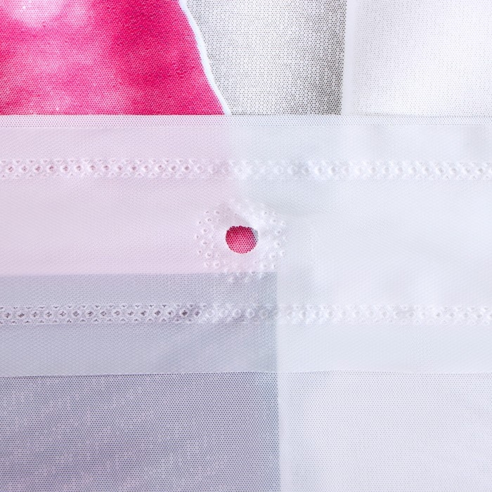 Штора для ванны Доляна «Камни и орхидея», 180×180 см, EVA Штора для ванны Доляна «Камни и орхидея», 180×180 см, EVA