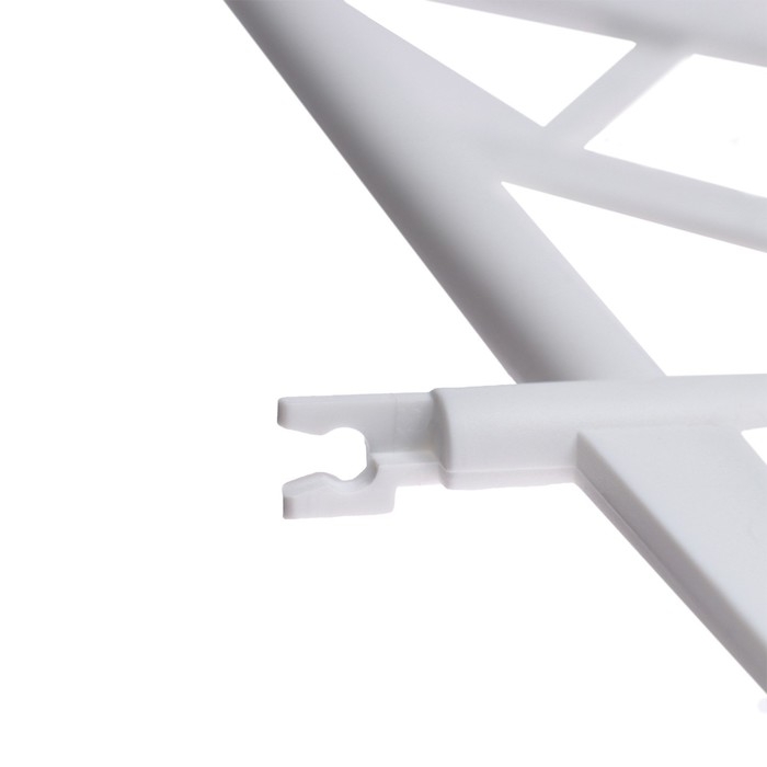 Ограждение декоративное, 36 &times; 42 см, пластик, белое