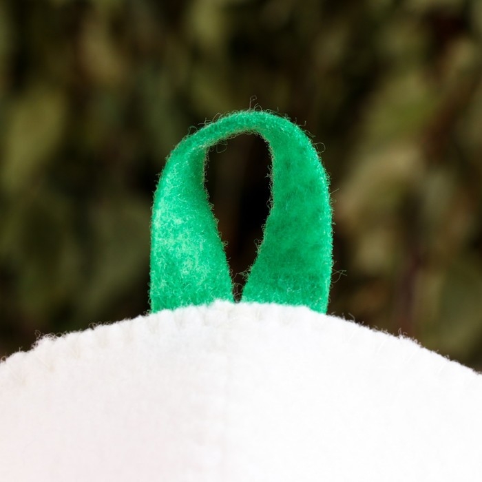 Шапка для бани с аппликацией Шапка для бани с аппликацией "Алана"