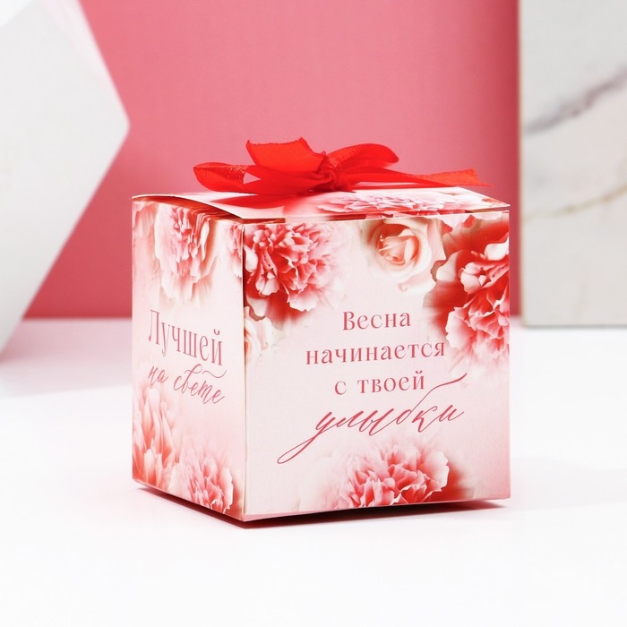 Бомбочка для ванны &laquo;Весна начинается с твоей улыбки&raquo;, 130 г, аромат весеннего букета, ЧИСТОЕ СЧАСТЬЕ