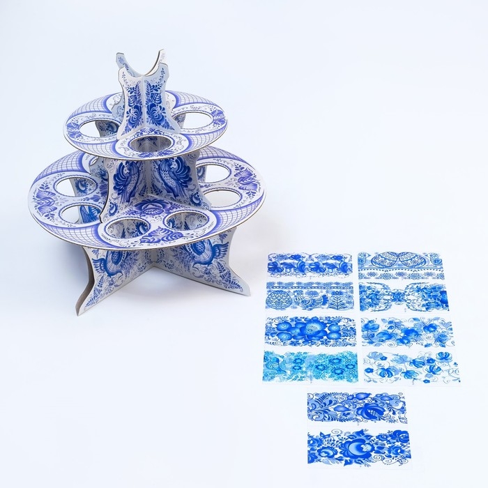 Пасхальный набор Пасхальный набор "Декоративная подставка для яиц" МИКС