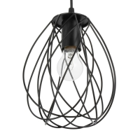 Светильник BayerLux "Бигли" Е27 40Вт черный 18х18х20-120см