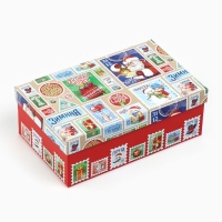 Набор подарочных коробок 10 в 1 «Новогодняя почта», 12 х 7 х 4 – 32.5 х 20 х 12.5 см, Новый год Набор подарочных коробок 10 в 1 «Новогодняя почта», 12 х 7 х 4 – 32.5 х 20 х 12.5 см, Новый год