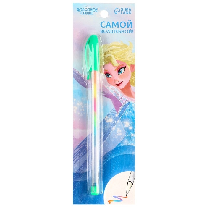 Ручка шариковая, многоцветная, Холодное сердце Ручка шариковая, многоцветная, Холодное сердце