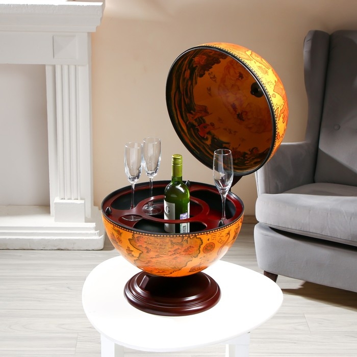 Глобус бар декоративный "Винтажная карта" 46х41х56,5 см