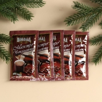 Горячий шоколад в коробке &laquo;Тёплых праздников&raquo;, 125 г (5 шт. х 25 г).