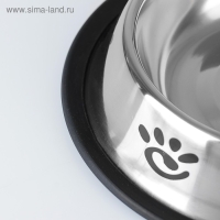 Миска с нескользящим основанием с принтом, 475 мл Миска с нескользящим основанием с принтом, 475 мл