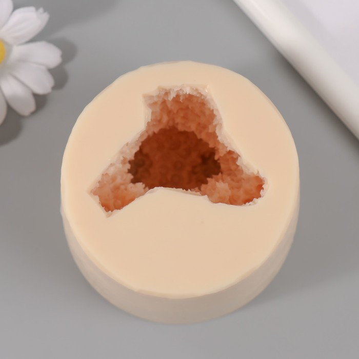 Молд силиконовый "Мишка из роз" 7,х5,3х8 см МИКС