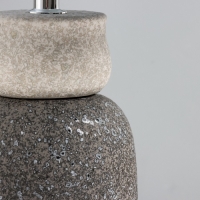 Настольная лампа "Патара" E14 40Вт серый 22х22х32 см RISALUX