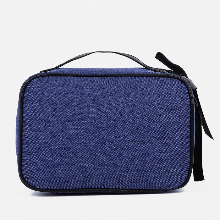 Косметичка на молнии, цвет синий Косметичка на молнии, цвет синий