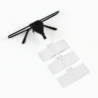 Лупа налобная 1,5х, 2,5х, 3,5х бинокулярная, с подсветкой 3 линзы в комплекте