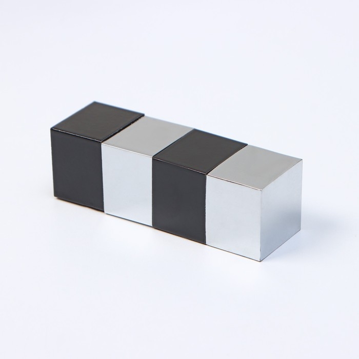 Наконечник на карниз d=19 мм &laquo;Магнум&raquo;, цвет чёрный/хром