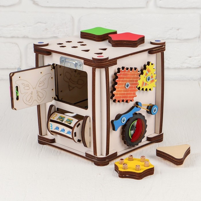 Бизикуб &laquo;Транспорт&raquo; со светом