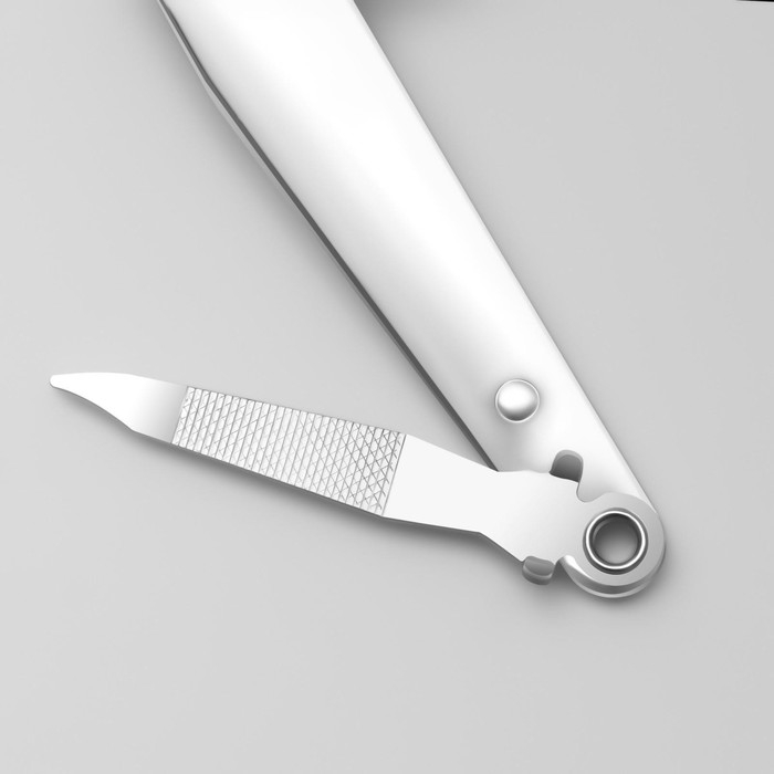 Кусачки - книпсер педикюрные, с пилкой, 8 см, рисунок МИКС Кусачки - книпсер педикюрные, с пилкой, 8 см, рисунок МИКС