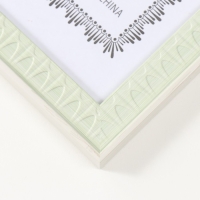 Фоторамка пластик формат А4 "Муза" мятная 32,5х23,8х1,1 см