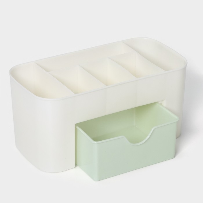 Органайзер для хранения мелочей &laquo;Эргономика&raquo;, 21&times;10,5&times;10 см, 6 секций, цвет МИКС