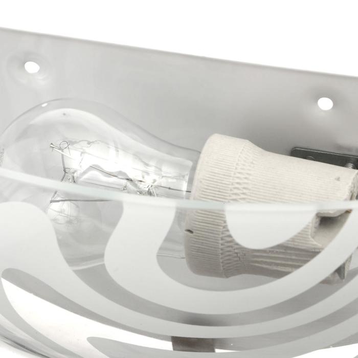 Светильник Светильник "Диона" моллир., 1х60Вт Е27, хром, d=30 см, h=5,5 см