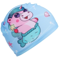 Шапочка для плавания детская ONLYTOP «Милота», тканевая, обхват 46-52 см Шапочка для плавания детская ONLYTOP «Милота», тканевая, обхват 46-52 см