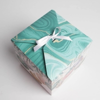 Коробка подарочная новогодняя складная &laquo;Волшебство нового года&raquo;, 18 х 18 х 18 см, Новый год