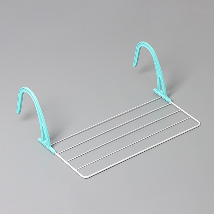 Сушилка для белья на радиатор, 45&times;23,5&times;18 см, цвет белый