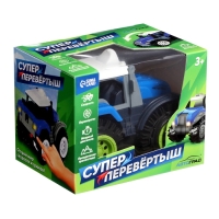 Трактор-перёвертыш &laquo;Хозяин фермы&raquo;, работает от батареек, цвет синий