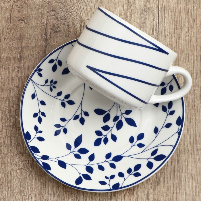 Чайная пара «Синяя ботаника», 200 мл Чайная пара «Синяя ботаника», 200 мл