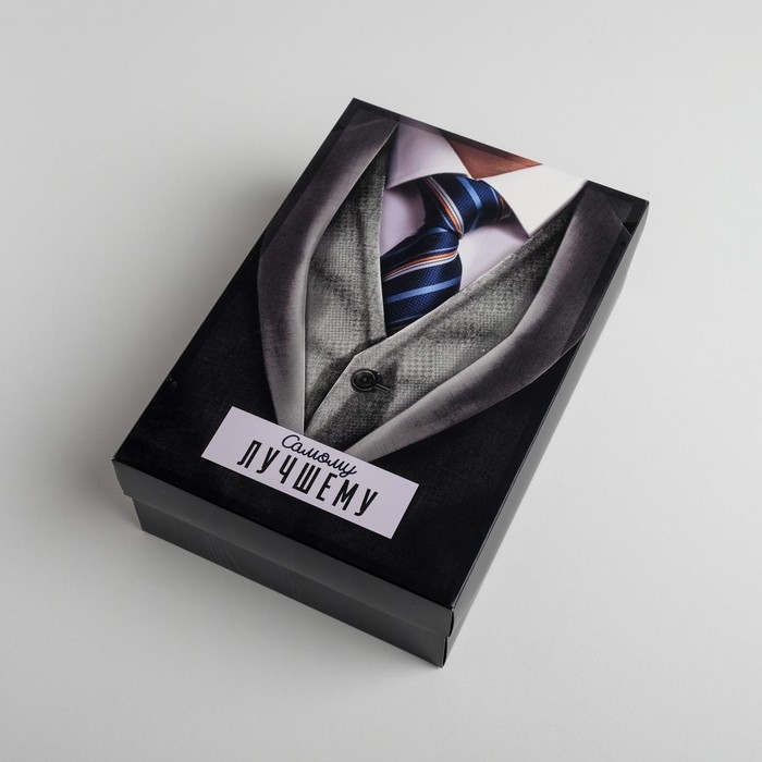 Коробка подарочная складная, упаковка, &laquo;Джентельмен&raquo;, 30 х 20 х 9 см