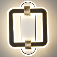 Бра "Квадрат" LED 35Вт 4000К черно-белый 26х19х5 см Бра "Квадрат" LED 35Вт 4000К черно-белый 26х19х5 см