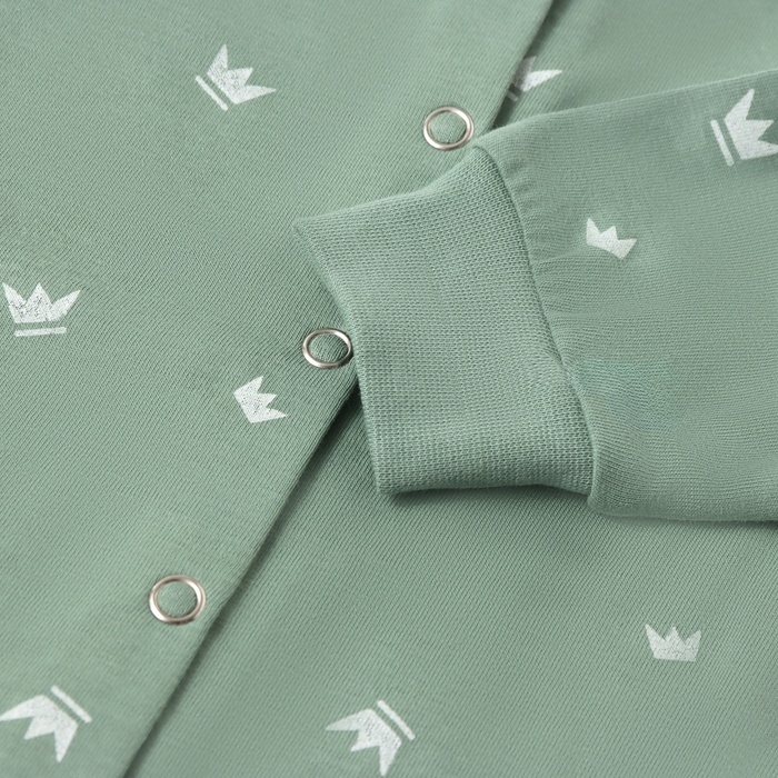 Кофточка детская MINAKU, цвет оливковый, рост 74-80 см