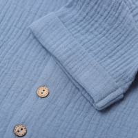 Костюм детский (рубашка и шорты) Крошка Я , р. 86-92, синий Костюм детский (рубашка и шорты) Крошка Я , р. 86-92, синий