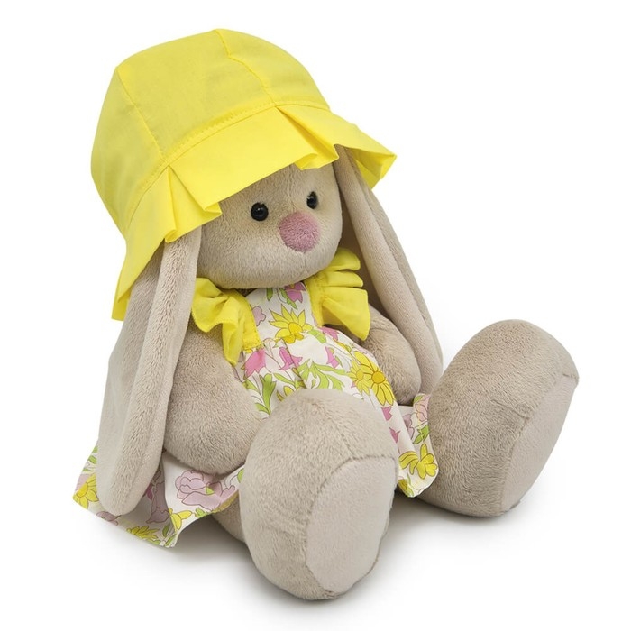 Мягкая игрушка &laquo;Зайка Ми&raquo;, в летнем комплекте с панамой, 18 см