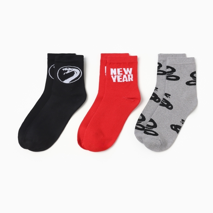 Подарочный набор термос и носки 3 пары KAFTAN New year р. 41-44 (27-29 см) Подарочный набор термос и носки 3 пары KAFTAN New year р. 41-44 (27-29 см)