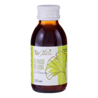 Сироп гинкго билоба, снижение вероятности образования тромбов, 100 мл + мерная ложка Сироп гинкго билоба, снижение вероятности образования тромбов, 100 мл + мерная ложка