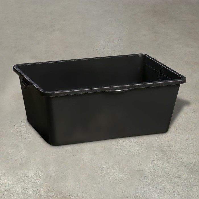 Таз строительный, 90 л, прямоугольный, пластик, Greengo Таз строительный, 90 л, прямоугольный, пластик, Greengo