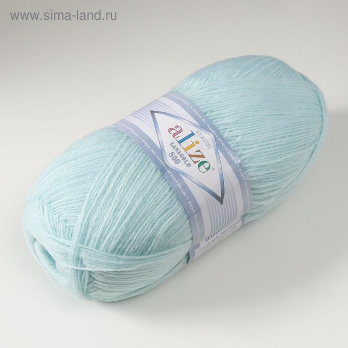 Пряжа Пряжа "Lanagold 800" 49% шерсть, 51% акрил 730м/100гр (522)