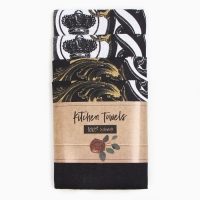 Набор кух. Полотенец "Доляна" Boss 35х60 см - 4шт, 100% хл, 160г/м2 Набор кух. Полотенец "Доляна" Boss 35х60 см - 4шт, 100% хл, 160г/м2