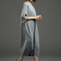 Платье D2, серое, размер XL/XXL