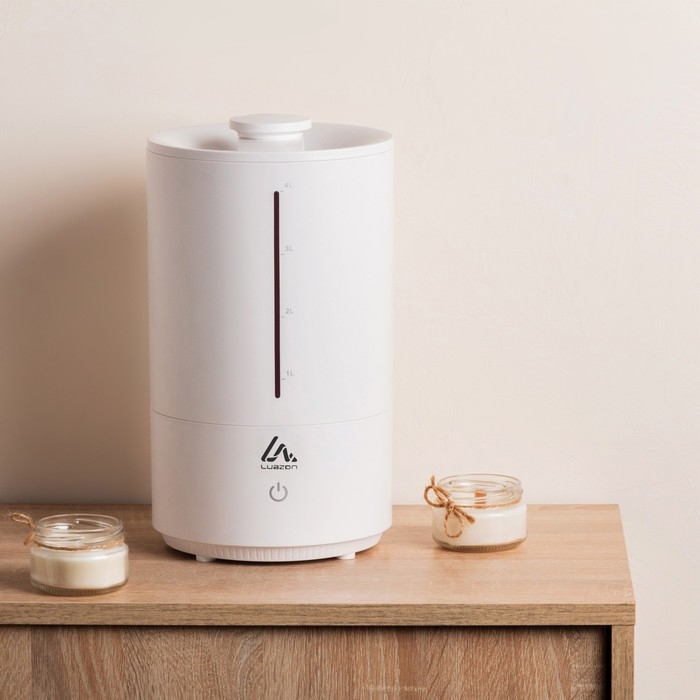Увлажнитель воздуха Luazon HM-8, ультразвуковой, 25Вт, 4л, 20м2, белый Увлажнитель воздуха Luazon HM-8, ультразвуковой, 25Вт, 4л, 20м2, белый