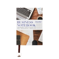 Органайзер, А6, 116 листов, клетка, обложка кожзам, коричневый срез, синий