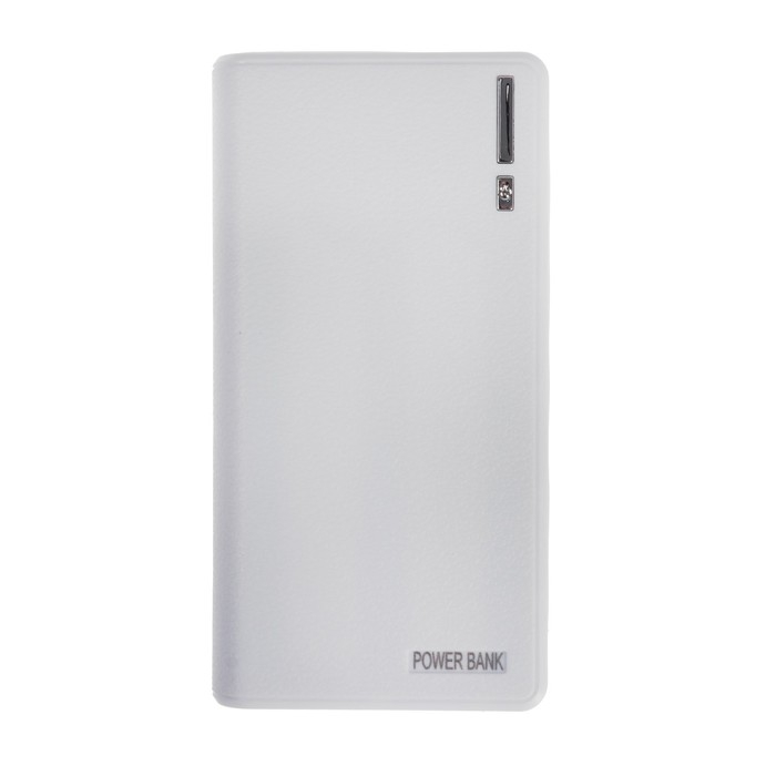 Внешний аккумулятор Luazon PB-01, 7200 мАч, 2 USB, 1/2.1 А, фонарик, белый Внешний аккумулятор Luazon PB-01, 7200 мАч, 2 USB, 1/2.1 А, фонарик, белый